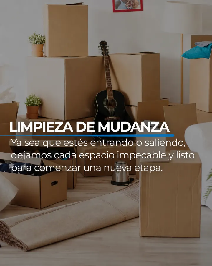 Limpieza de mudanza